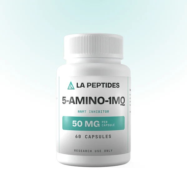 Bel Air Bundle 5 5-Amino-1MQ capsules bottle from LA Peptides