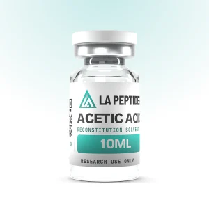 Acetic acid vial from LA Peptides