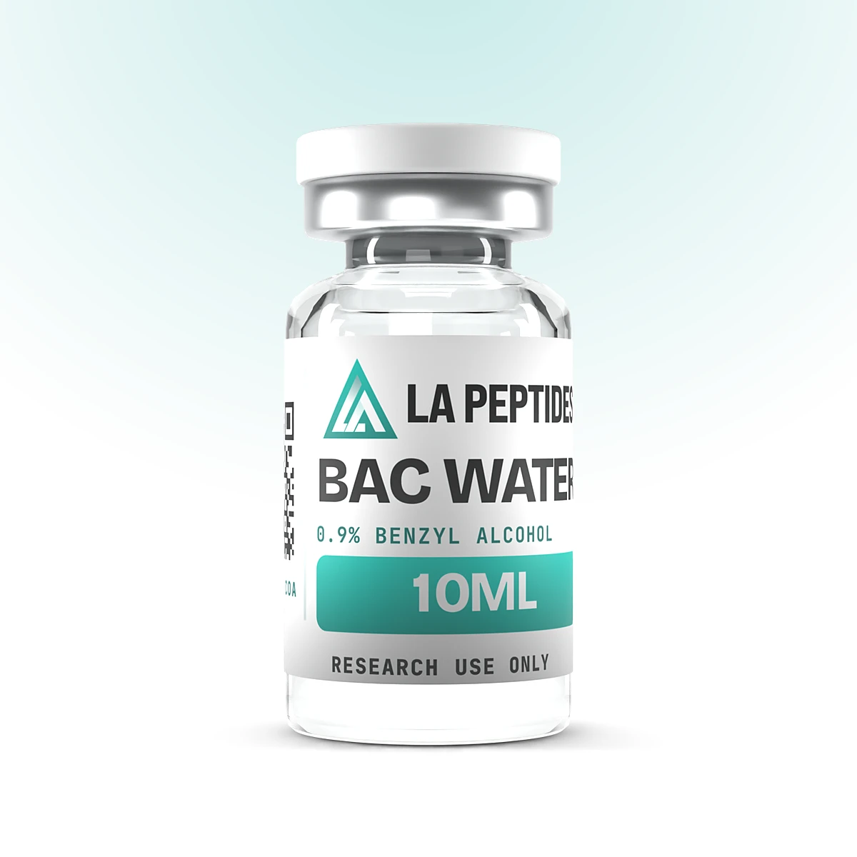 BAC Water 10ml 1 BAC water vial from LA Peptides