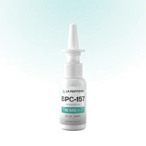 BPC-157 spray bottle from LA Peptides