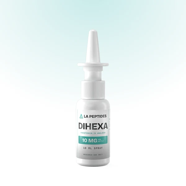 Dihexa Nasal Spray 1 Dihexa spray bottle from LA Peptides