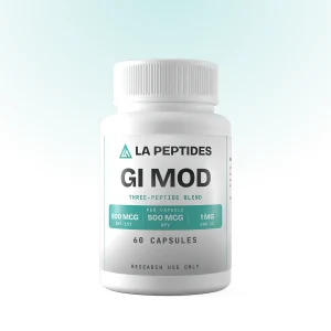 GI Mod capsules bottle from LA Peptides