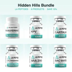 Hidden Hills bundle of research peptides from LA Peptides