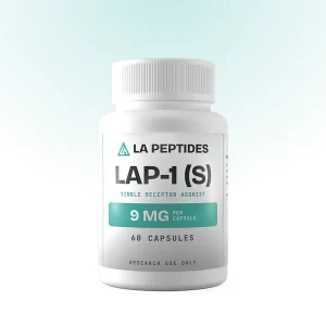 LAP-1 capsules bottle from LA Peptides