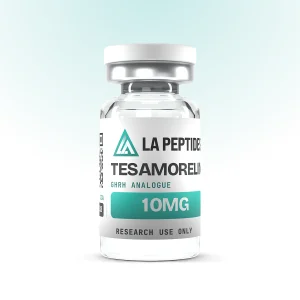 Tesamorelin vial from LA Peptides