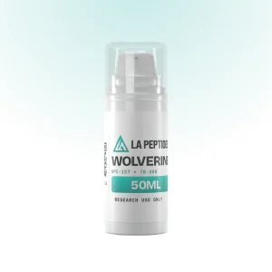 Wolverine lotion bottle from LA Peptides